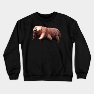 Colorblock Tardigrade Water Bear Crewneck Sweatshirt